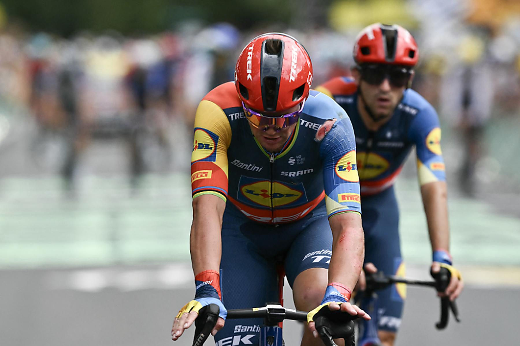 Colombey-les-Deux-Eglises: Ex-Rad-Weltmeister Pedersen steigt bei Tour de France aus