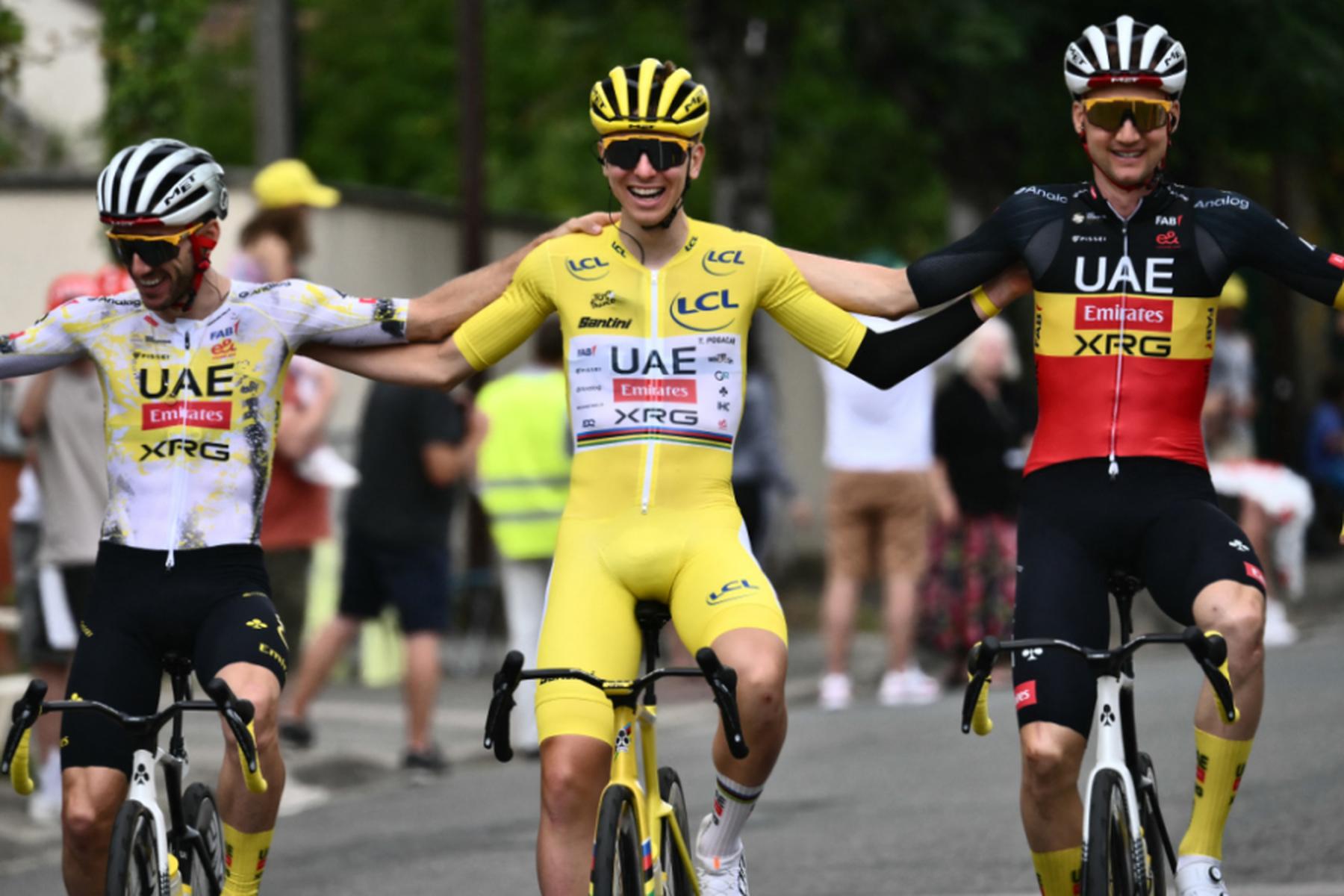 Paris: Pogačar fixiert vierten Toursieg - Gall starker Gesamt-5.