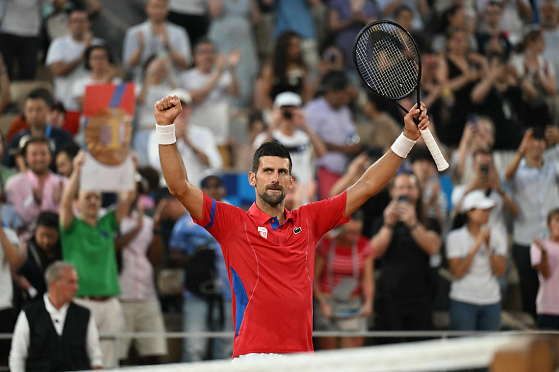 Paris: Djokovic wahrt Chance auf Tennis-Gold, Favoritin Swiatek out