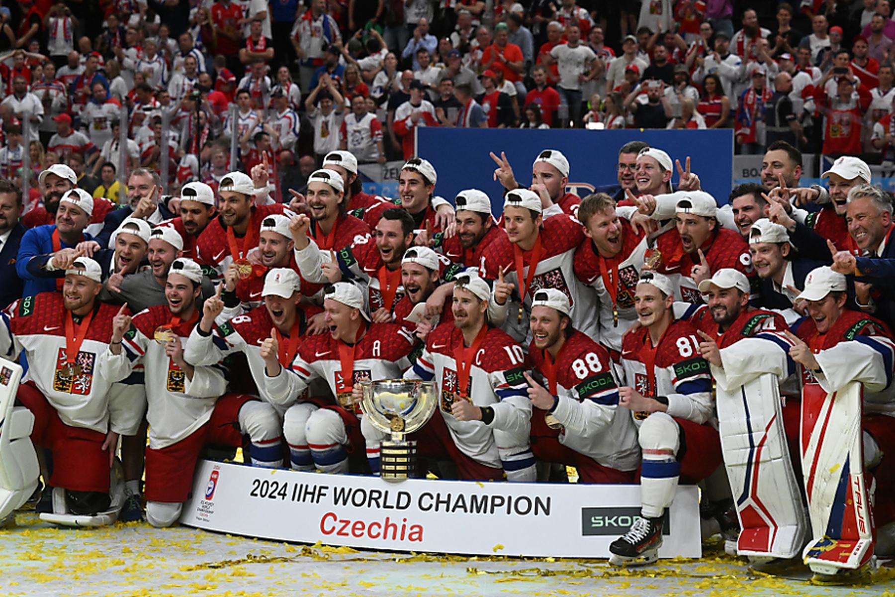 Prag: Tschechien dank Heimvorteil zum 13. WM-Titel