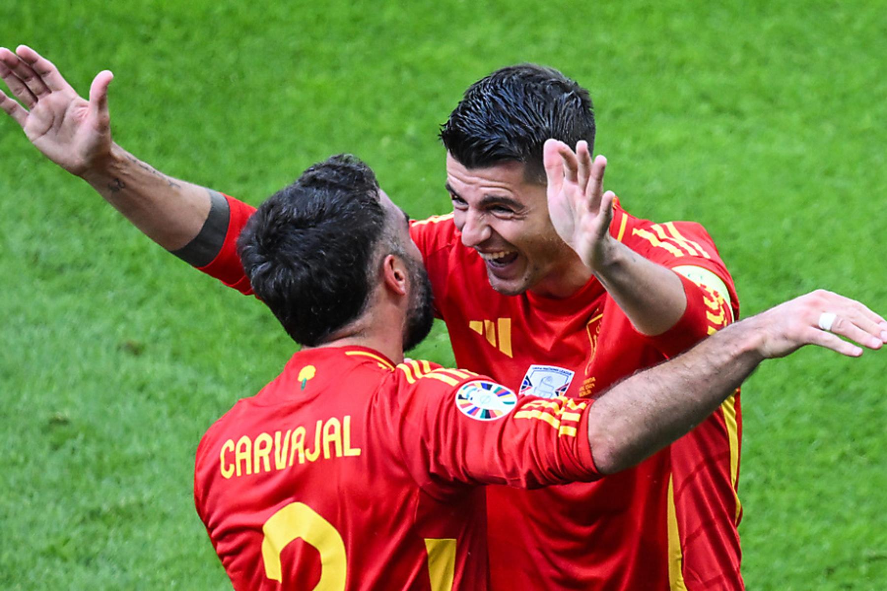 Berlin: Spanien Gruppe-B-3:0-Auftaktsieger gegen Kroatien