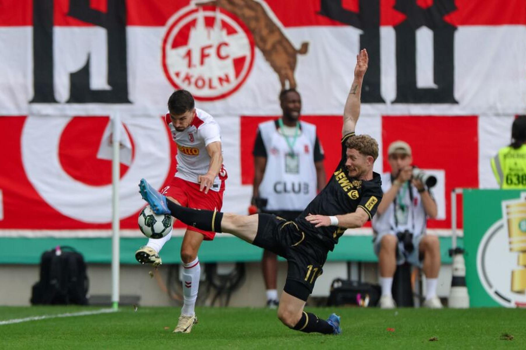 Berlin: Köln und Schalke verhindern spät DFB-Cup-Blamagen