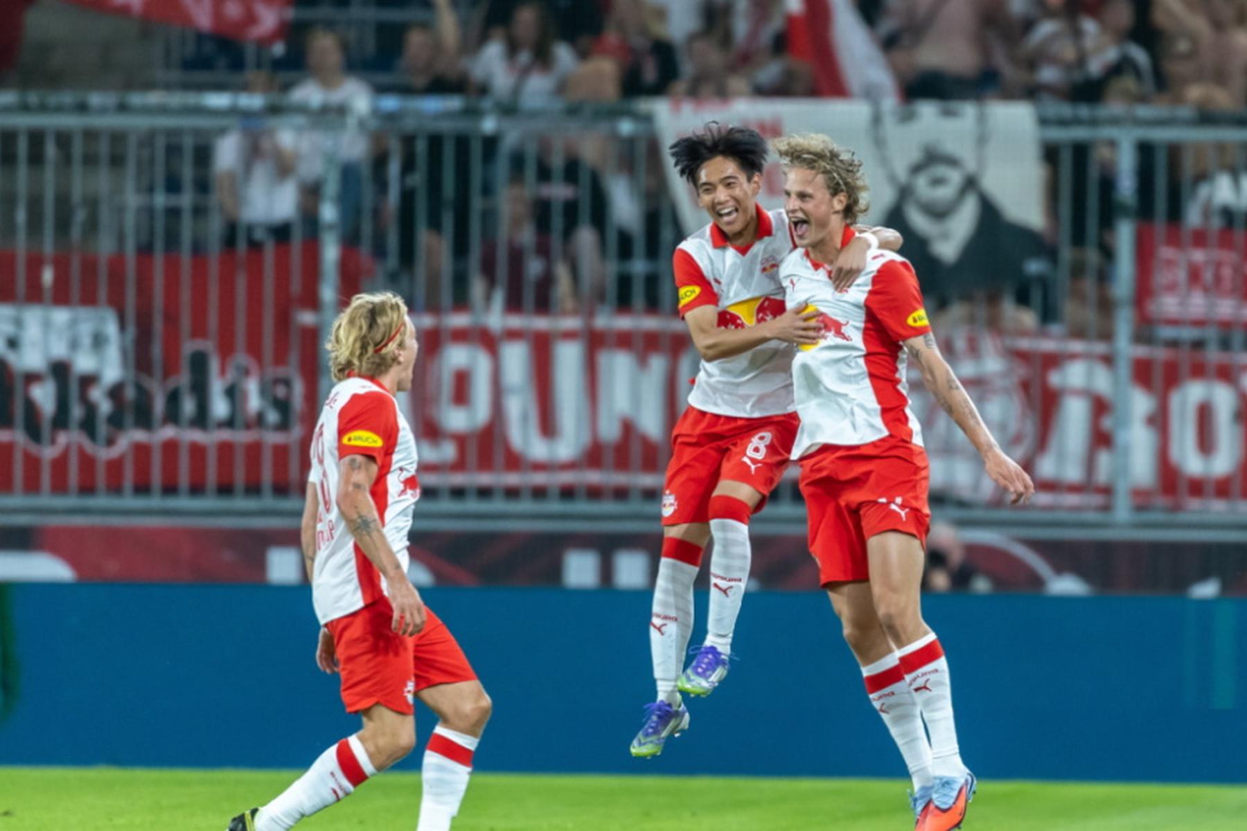 Salzburg: 1:1 nach 4:1 - Salzburg meistert CL-Quali Hürde Bergen