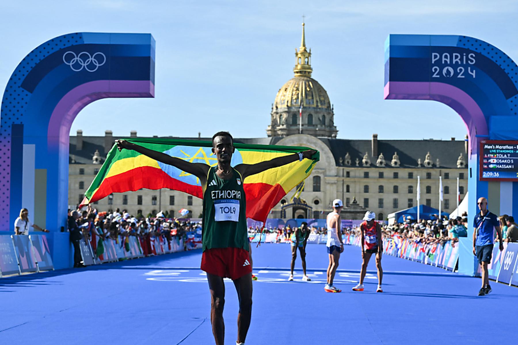 Paris: Olympia-Marathon an Äthiopier Tola - Kipchoge gibt auf