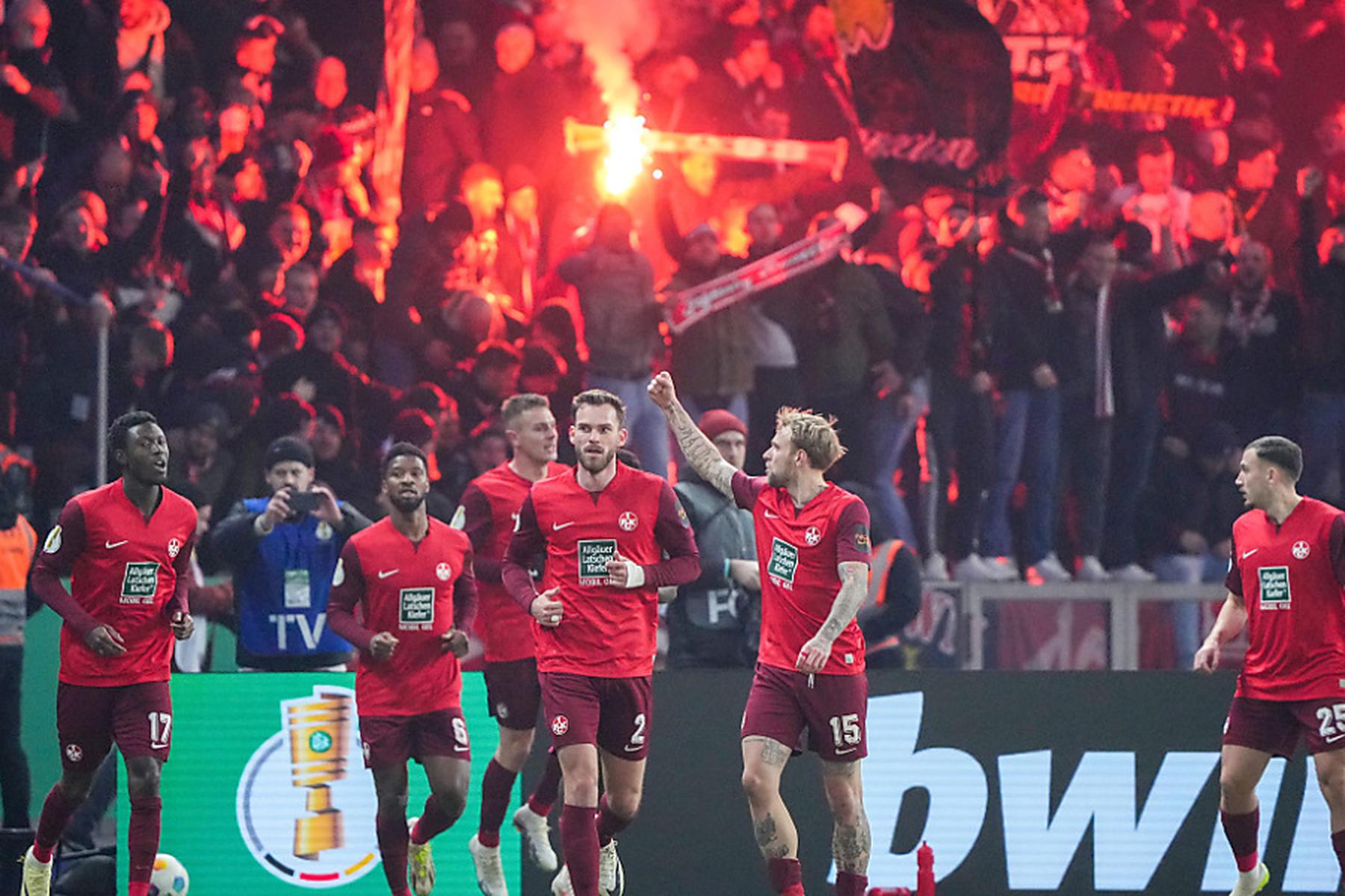 Berlin | Kaiserslautern nach Erfolg in Berlin im DFB-Cup-Halbfinale