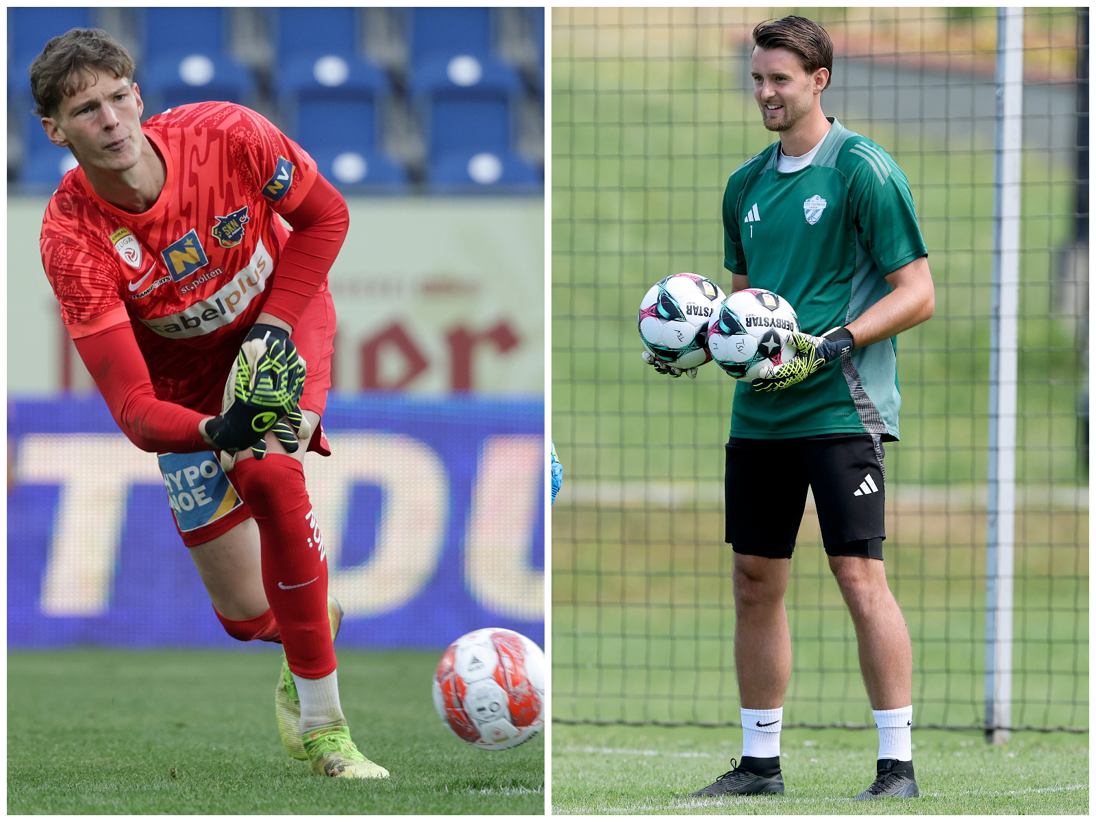 Tom Ritzy Hülsmann oder Ammar Helac: Wer steht in Hartberg im Tor?