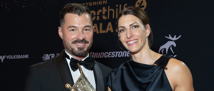 Janine Flock mit Freund Matthias