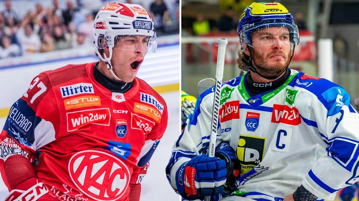 Thomas Hundertpfund (li.) ist bereit, Alex Rauchenwald fehlt beim Derby noch