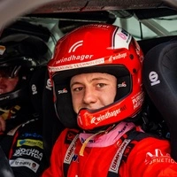 Marcel Neulinger mit seinem Co-Piloten Jürgen Heigl