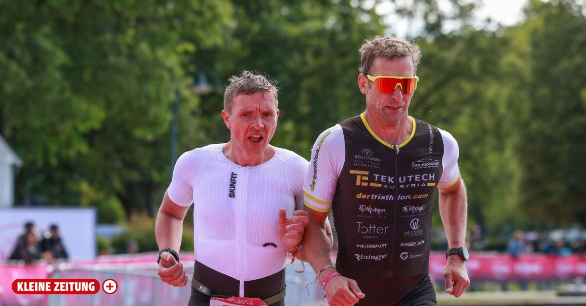 Blind Ironman starter Bitzinger: