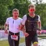 Patrick Bitzinger (links) mit seinem Guide Andreas Fuchs