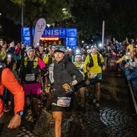 Trotz schlechtem Wetter war die Stimmung im Start-Ziel-Bereich ausgezeichnet