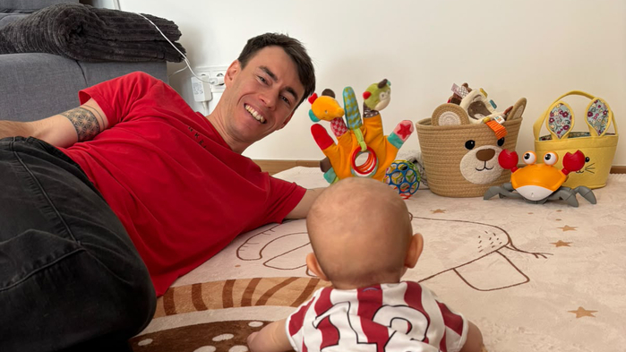 Stefan Krafts erster Sommer als Papa mit seiner „Prinzessin“