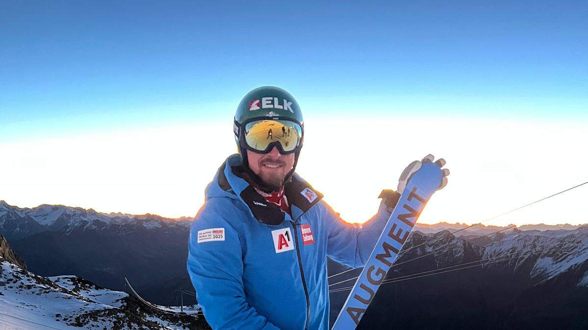 Max Franz | Max Franz in Sölden wieder auf Ski und im Rennanzug: Ein weiterer kleiner, aber wichtiger Schritt auf dem Weg zurück