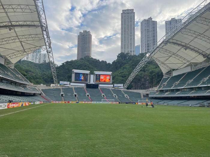 Das Hong Kong-Stadium fasst 40.000 Personen