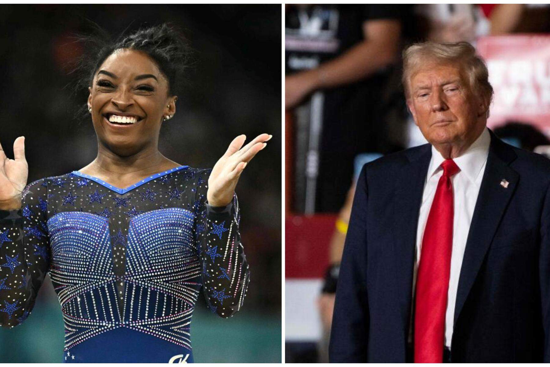 Simone Biles kontert Donald Trump: 