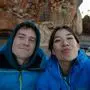 Nicolai Uznik mit Freundin und Kletterin Sofya Yokoyama. Das Paar geht durch dick und dünn