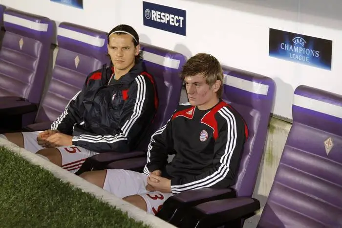 Am 5. November 2008 durfte Kroos das erste Mal in der Champions League spielen - in Florenz kam er von der Bank.