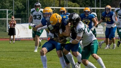 Die Giants wurden von den Dragons ausgebremst