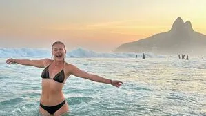 Die Villacherin genoss auch das Drumherum in Rio