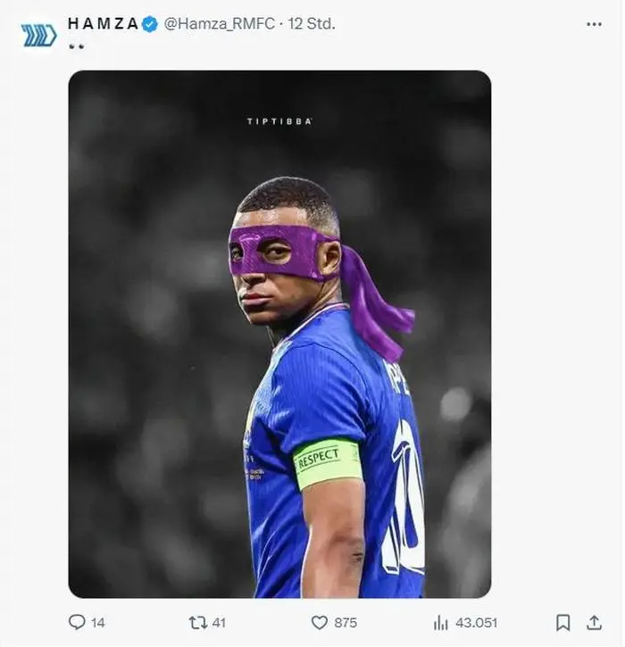 Möglich: Kylian Mbappé als „Superheld“ 