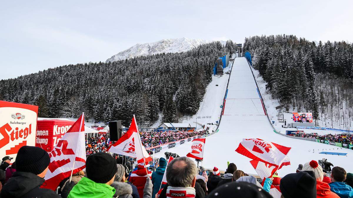 Im Vorjahr präsentierte sich Bad Mitterndorf winterlich