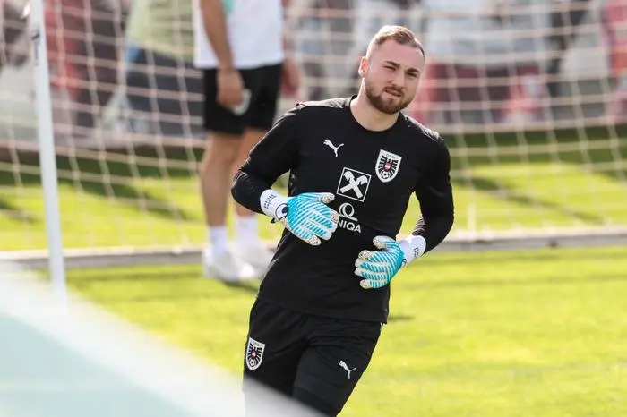 PAPHOS,CYPRUS,11.NOV.25 - SOCCER - OEFB, Oesterreichischer Fussball-Bund, training camp, training. Image shows Nicolas Kristof (AUT). Photo: GEPA pictures/ Armin Rauthner