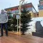Markus Stöckl vor „seinem“ Haus: Im Herzen von Cortina baute er das „Suisse House“ sowie zahlreiche TV-Studios für Olympia
