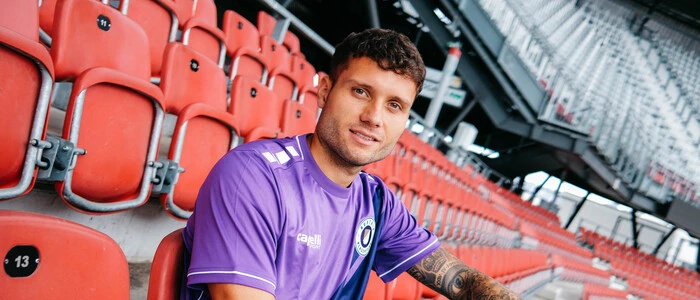 Marco Gantschnig spielt ab sofort in Violett