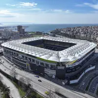 Das Fenerbahce-Stadion von oben