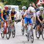 Eine zwölfköpfige Spitzengruppe machte bei der 36. Dolomiten-Radrundfahrt den Sieg unter sich aus