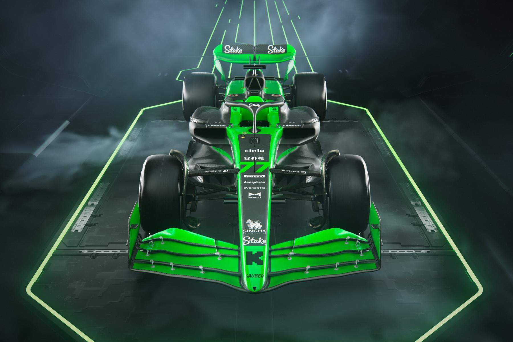 Formel 1  | Neuer Name, neues Design: Stake F1 Team präsentiert Auto für 2024