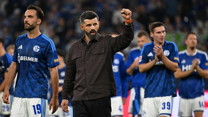 Miron Muslic und Schalke feierten das 0.0 gegen die Bayern wie einen Sieg