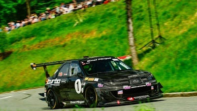 Reinhold Taus im Subaru P4 Turbo