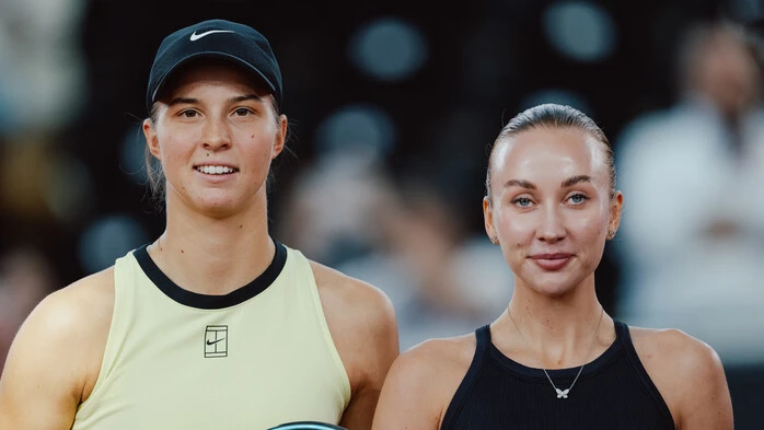 Lilli Tagger (links) und Anastasija Potapova  könnten in Runde drei aufeinandertreffen 