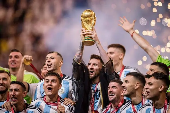 2022 gewann ionel LMessi mit Argentinien die WM