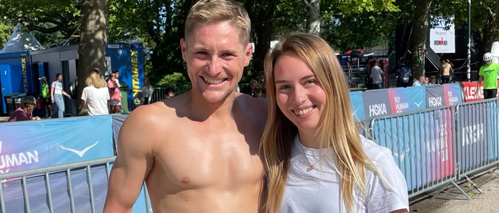 Georg Enzenberger mit Freundin und Wassersportlerin Nicola Kuhn