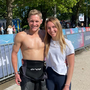 Georg Enzenberger mit Freundin und Wassersportlerin Nicola Kuhn