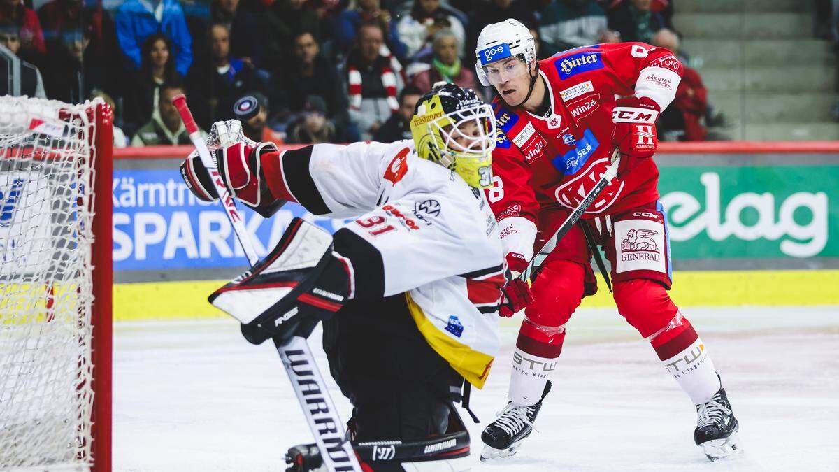 Die Rotjacken mit Nick Petersen treffen im Viertelfinale auf die Pioneers und Ex-KAC-Goalie David Madlener