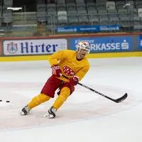 Thomas Hundertpfund trainiert noch in Gelb