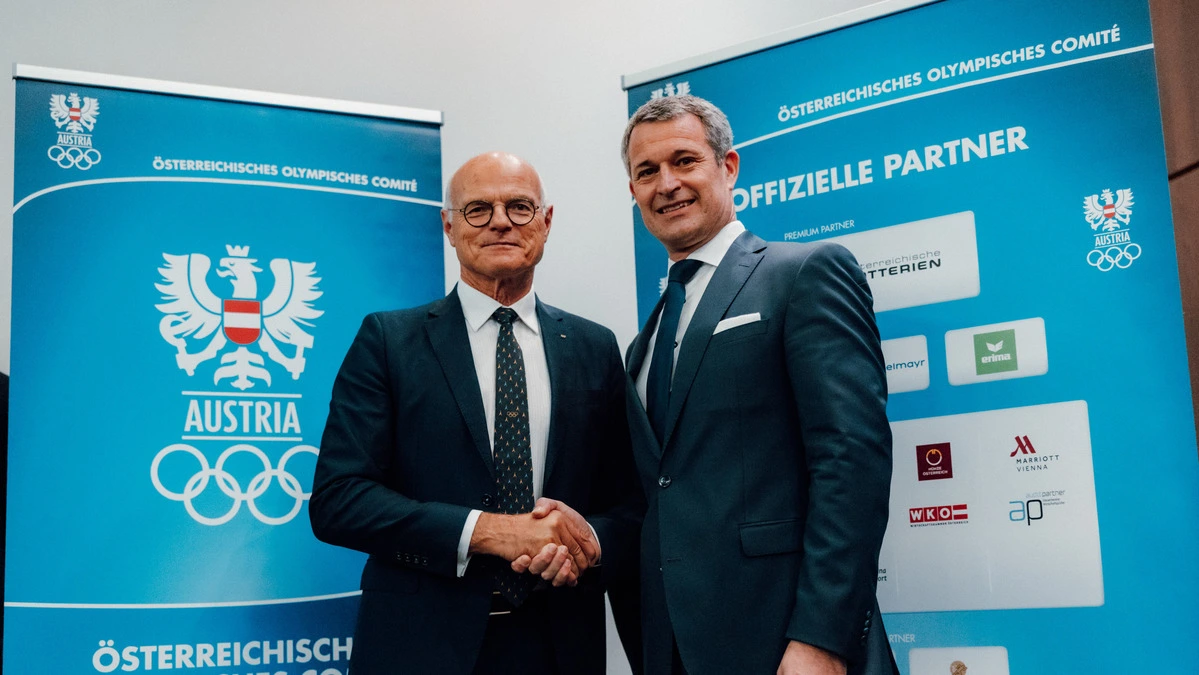 Karl Stoss (links) mit Neo-Präsident Horst Nussbaumer | Karl Stoss (links) mit Neo-Präsident Horst Nussbaumer