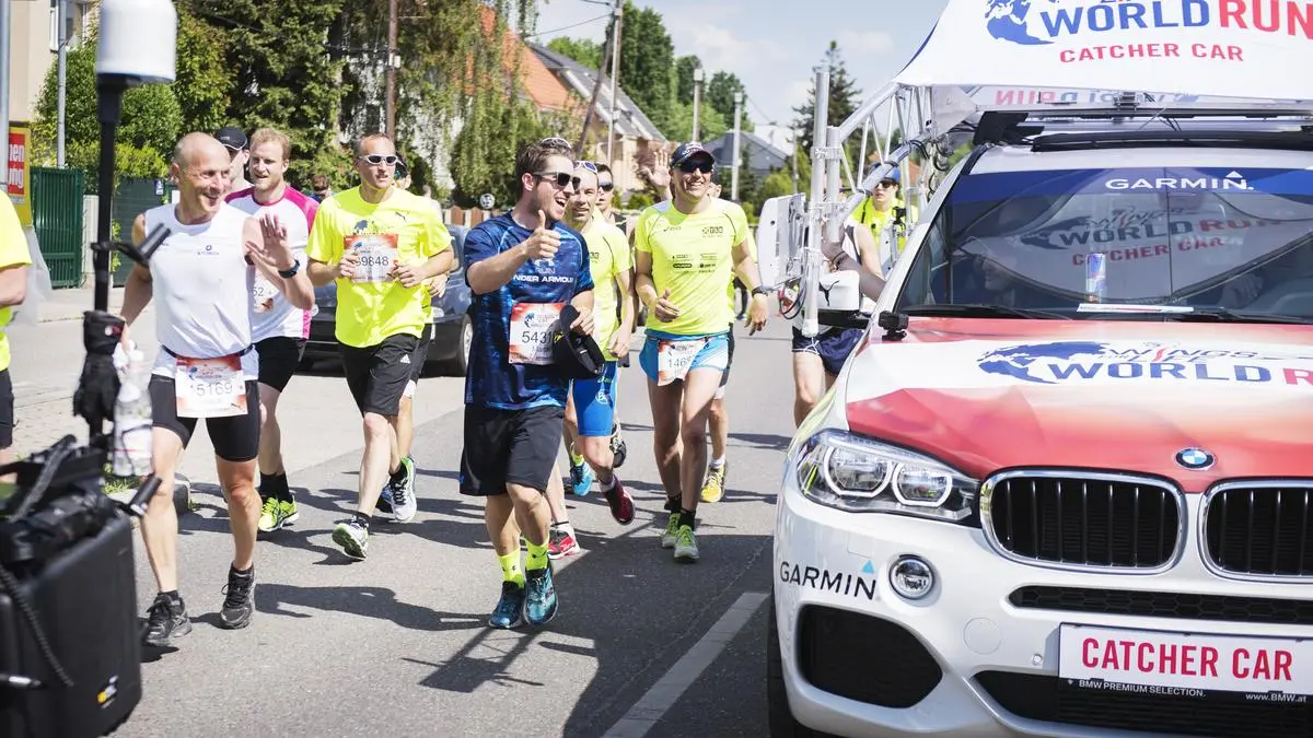 Marcel Hirscher competes during the Wings for Life World Run in Vienna, Austria on May 8, 2016. // Philipp Carl Riedl for Wings for Life World Run // SI201605080383 // Usage for editorial use only // 
