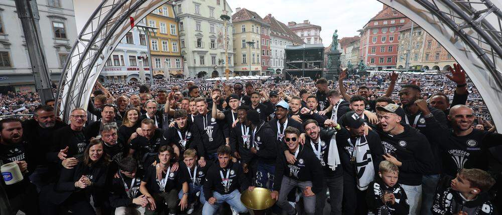 Im Vorjahr gab es für die Spieler und Fans des SK Sturm den Cuptitel zu feiern, heuer gleich das Double