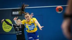 VIENNA,AUSTRIA,25.MAY.25 - HANDBALL - WHA Meisterliga, play off final, WAT Atzgersdorf vs Hypo Niederoesterreich. Image shows Lisa Spalt (Hypo NOE). Photo: GEPA pictures/ David Bitzan