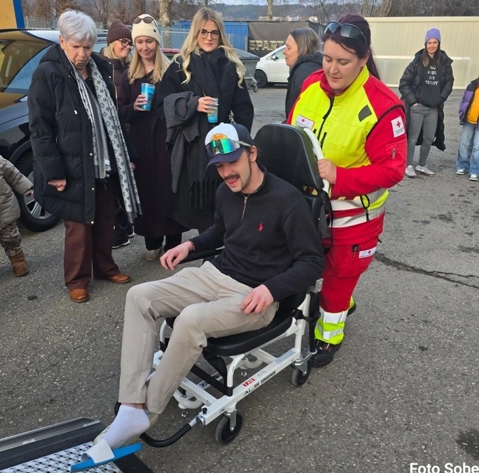 Fabian Horn wurde mit der Rettung abtransportiert