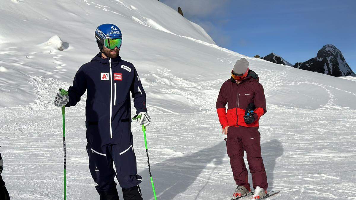 Marco Schwarz ist wieder auf Schnee