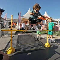 Hoch hinaus! Beim „Tag des Sports“ der Kleinen Zeitung kann man am Sonntag im Grazer Stadtpark etliche Sportarten ausprobieren