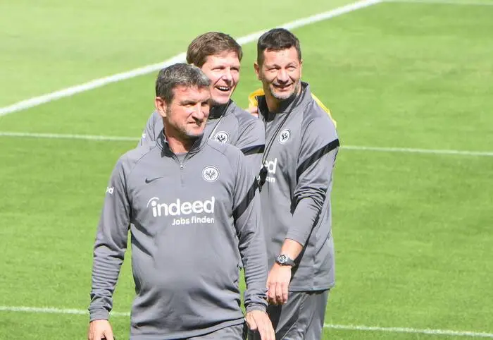 Ronald Brunmayr und Michael Angerschmid begleiten Glasner als Co-Trainer
