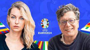 Valerie Fritsch und Franzobel sind auch bei dieser Euro für die Kleine Zeitung im Fußball-Einsatz