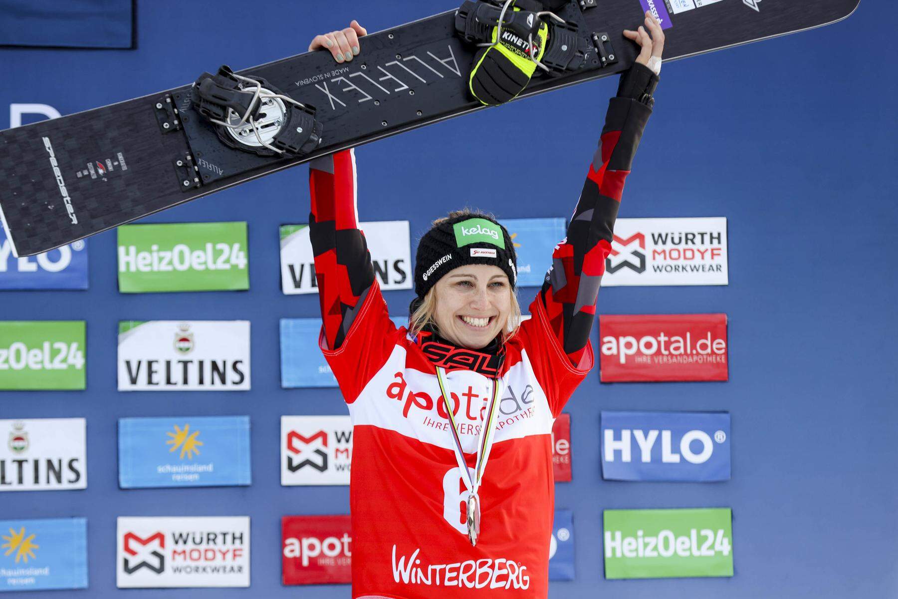 Snowboard-Finale: Sabine Schöffmann: „Vielleicht brauche ich das alles, dass mir nicht langweilig wird“